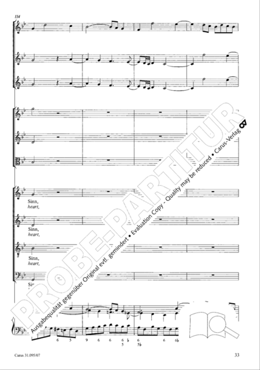 For me to live is Jesus (Christus, der ist mein Leben) STB scores gallery preview page 34