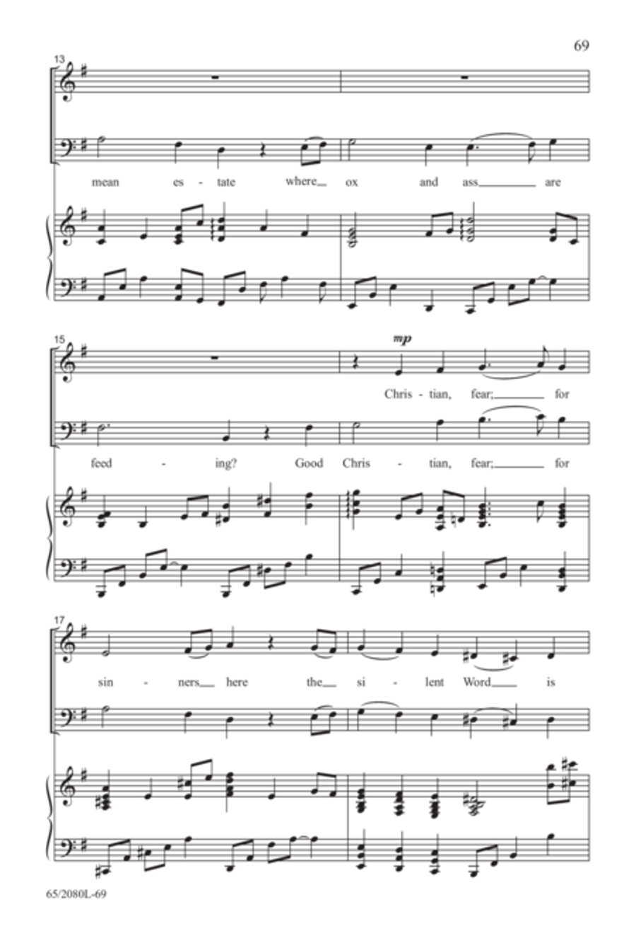 A Noel Celebration 3-Part scores gallery preview page 39