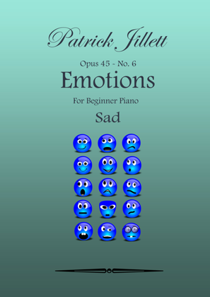 Emotions - For Beginner Piano No. 6 - Sad