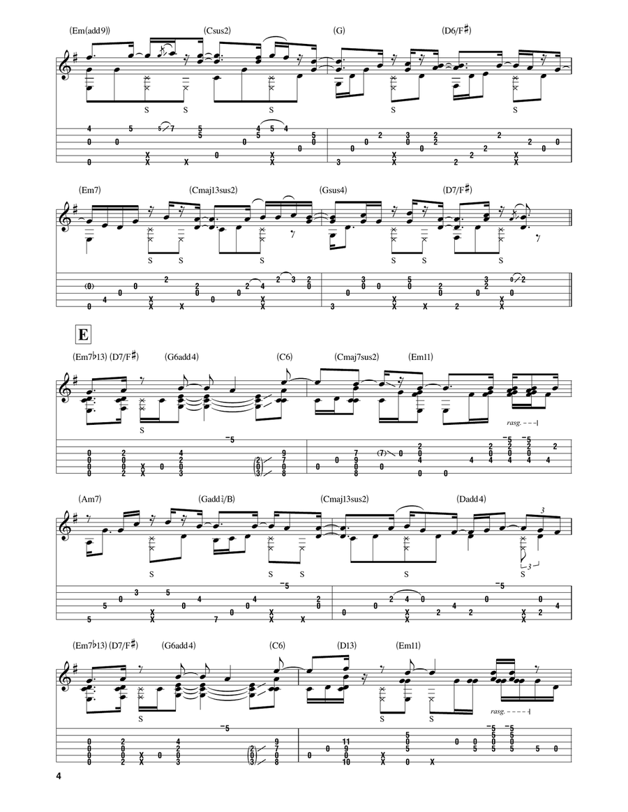 Rylynn Rylynn Acoustic Guitar scores gallery preview page 4