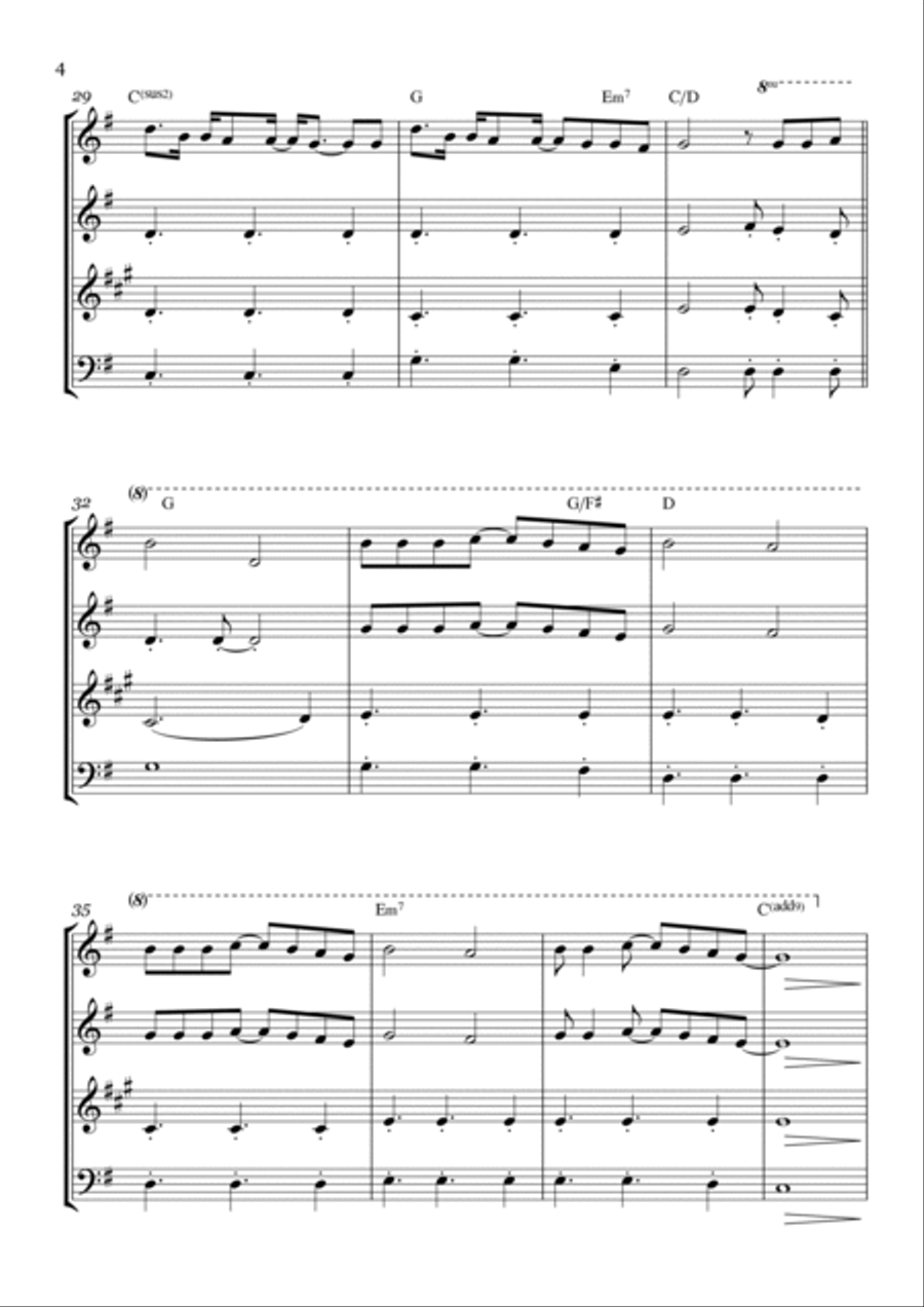 Photograph Photograph Woodwind Quartet scores gallery preview page 4