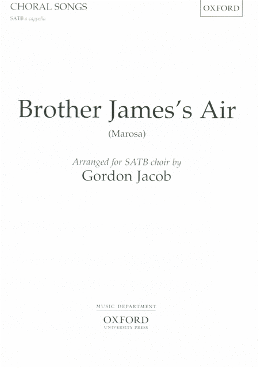 Brother James's Air Brother James's Air 4-Part scores gallery preview page 1