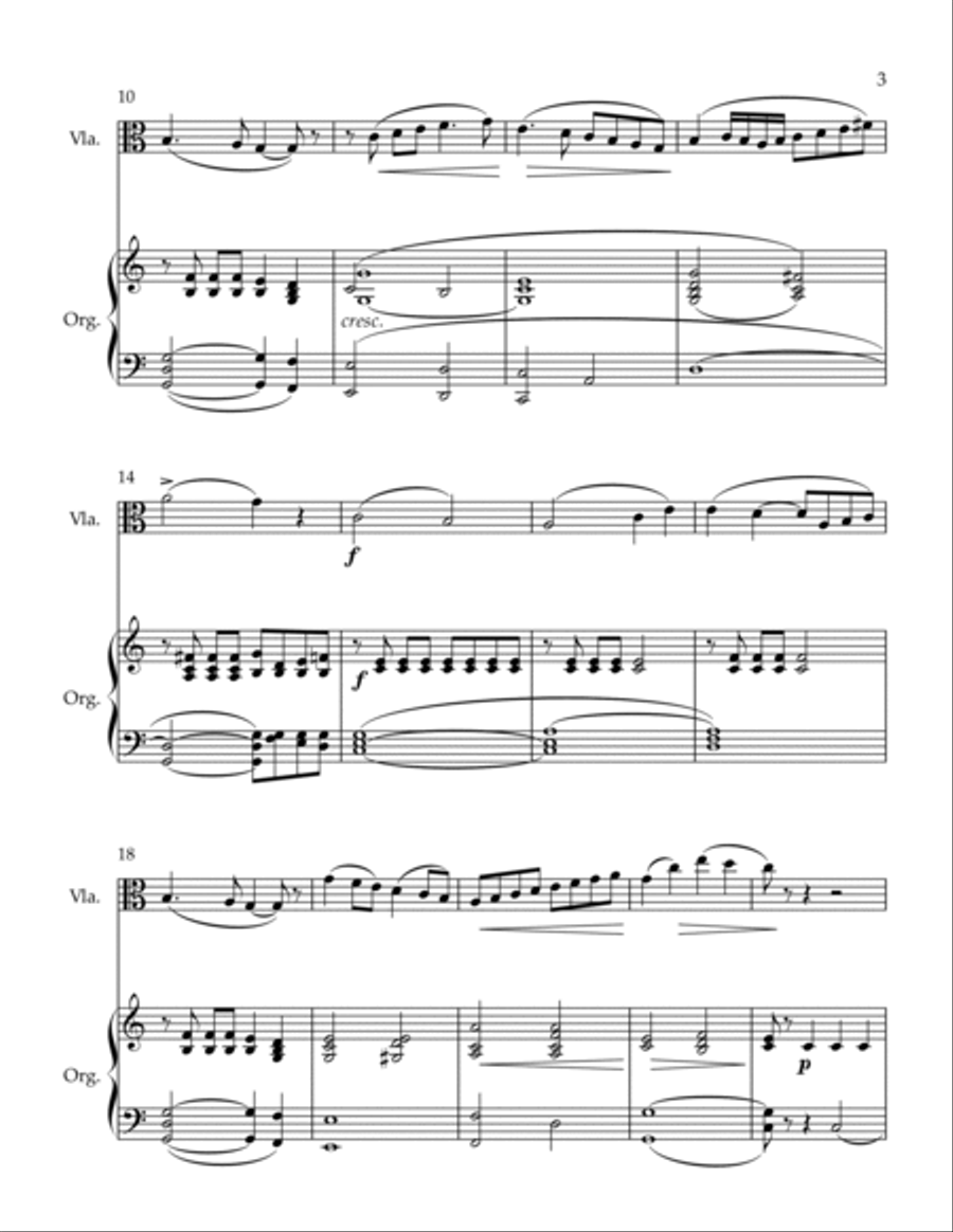 Adagio Adagio String Duet scores gallery preview page 3