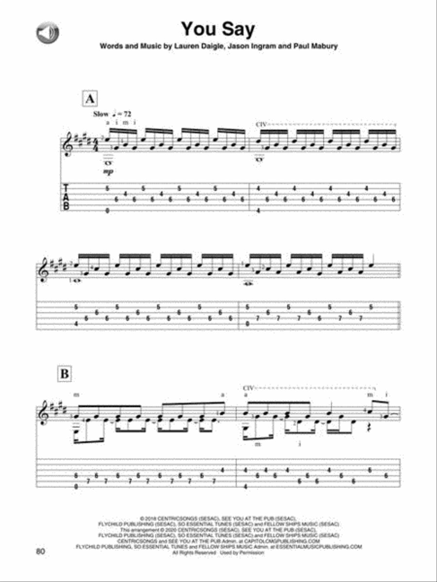 Pop Hits for Classical Guitar Acoustic Guitar scores gallery preview page 6