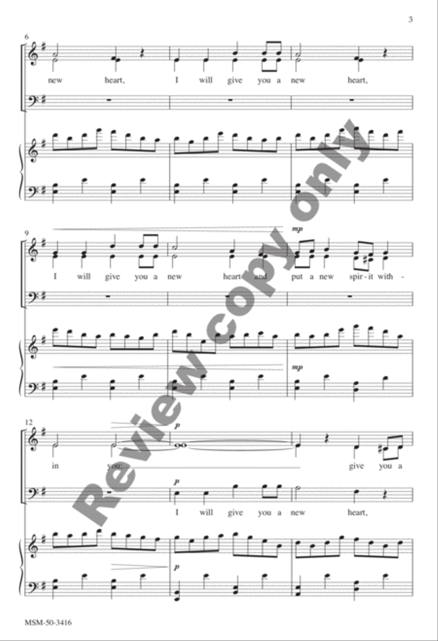 A New Heart 3-Part scores gallery preview page 10