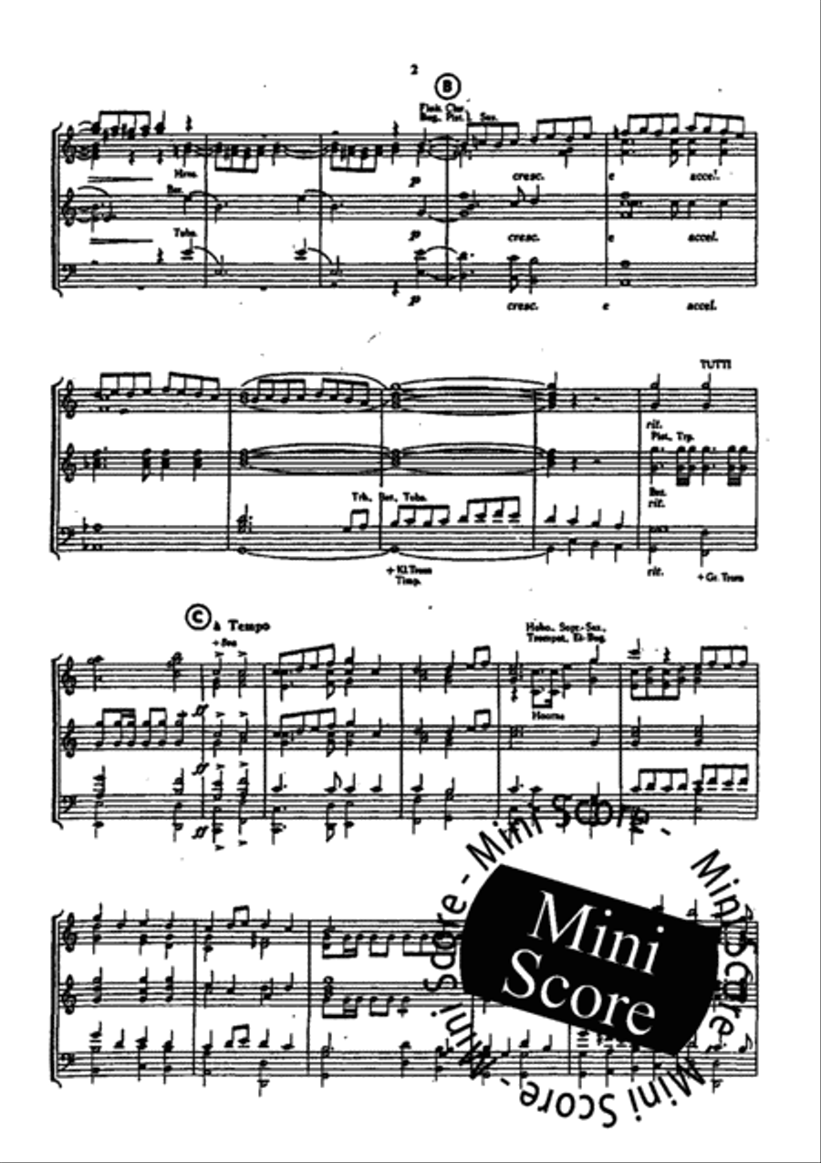 Rule Britannia Concert Band scores gallery preview page 5