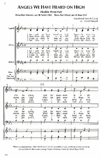 Classic Christmas Carols For Choir-Flex 3-part