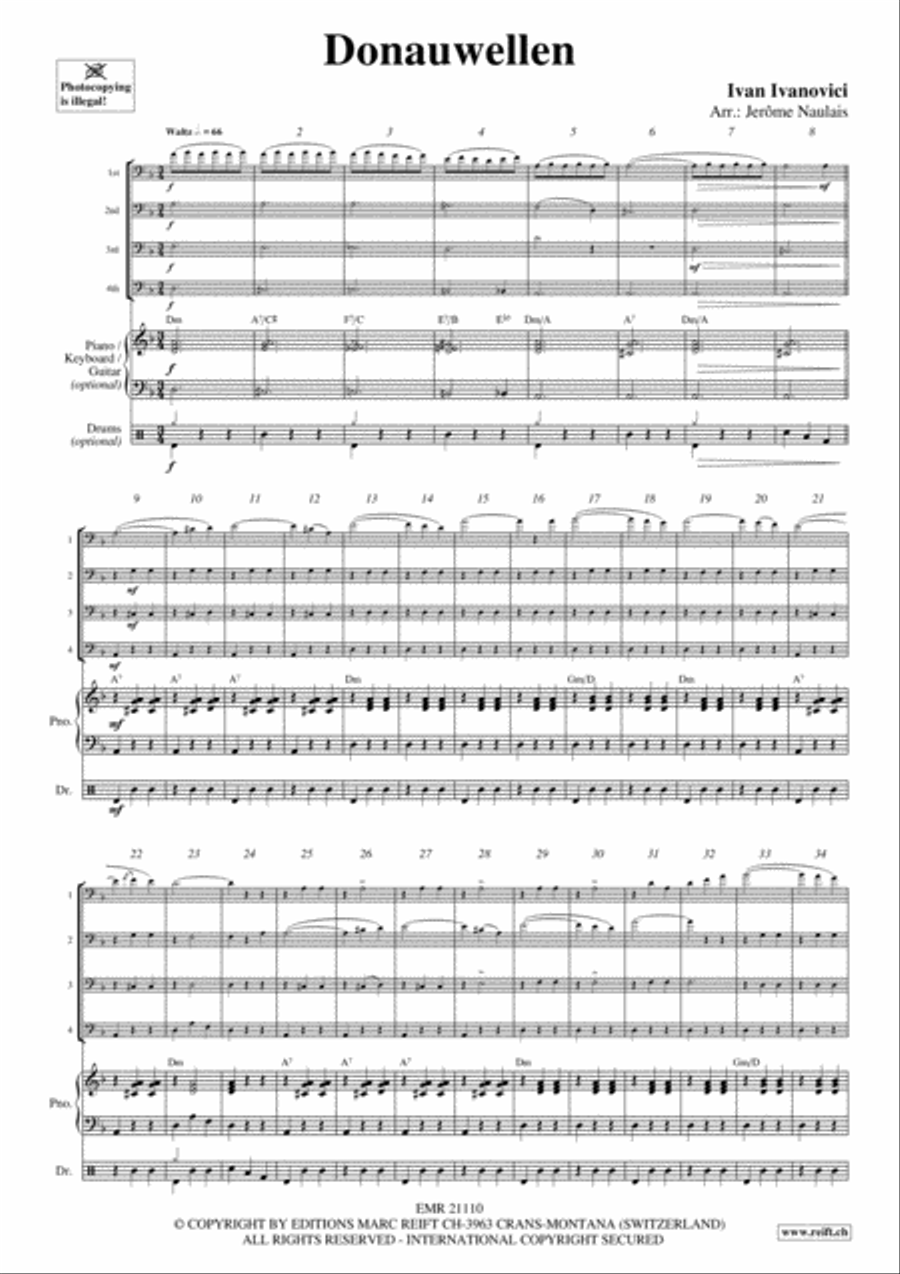 Donauwellen Cello scores gallery preview page 3