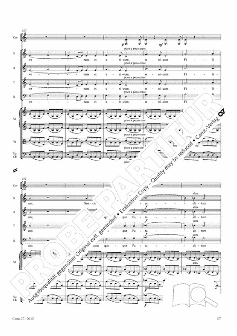 Te Deum 4-Part scores gallery preview page 25
