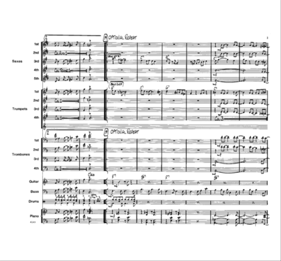 Brother Timothy Jazz Ensemble scores gallery preview page 4