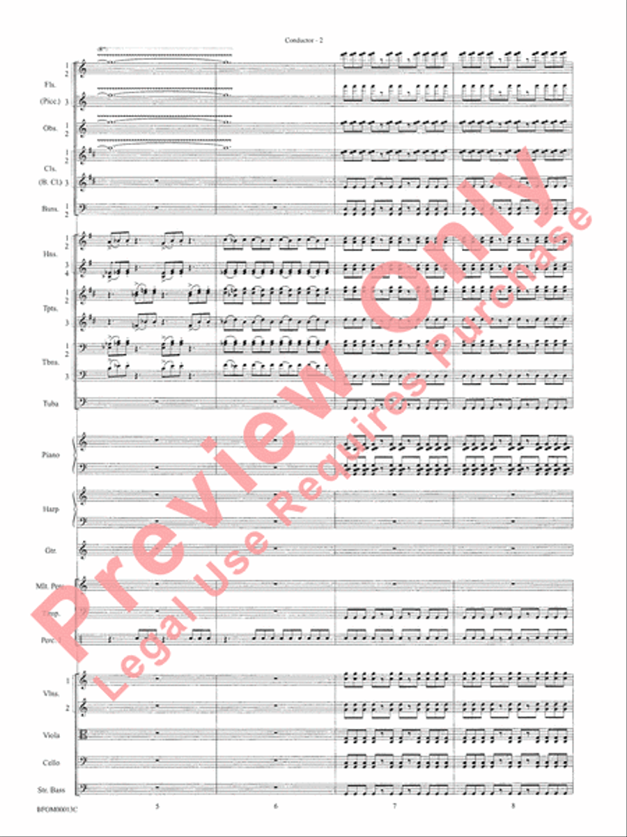American Salute American Salute Full Orchestra scores gallery preview page 5