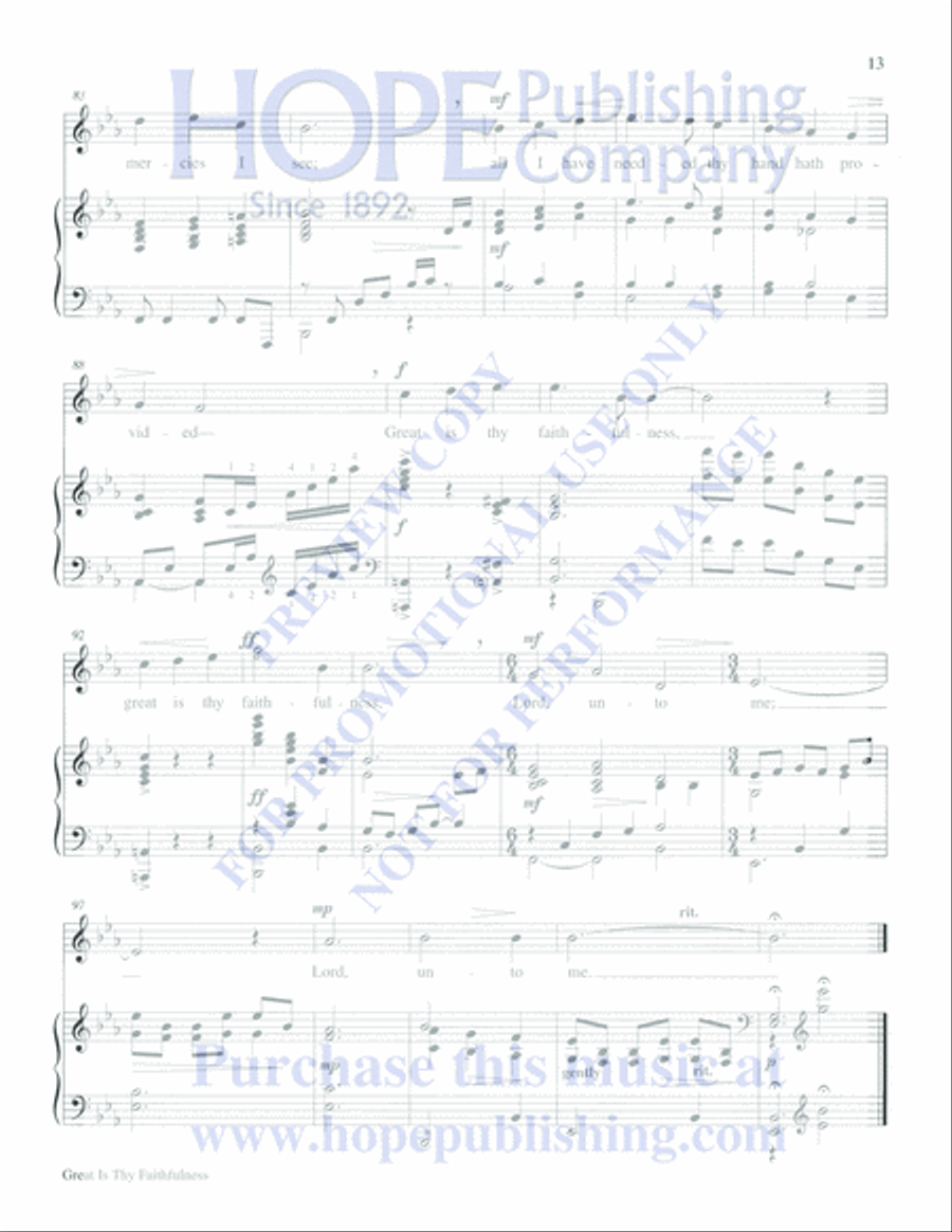 Seven Sacred Vocal Solos High Voice scores gallery preview page 16