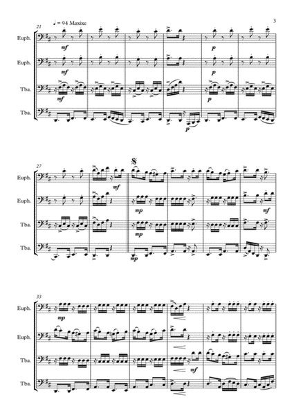 Casquinha de Siri for Tuba Quartet image number null