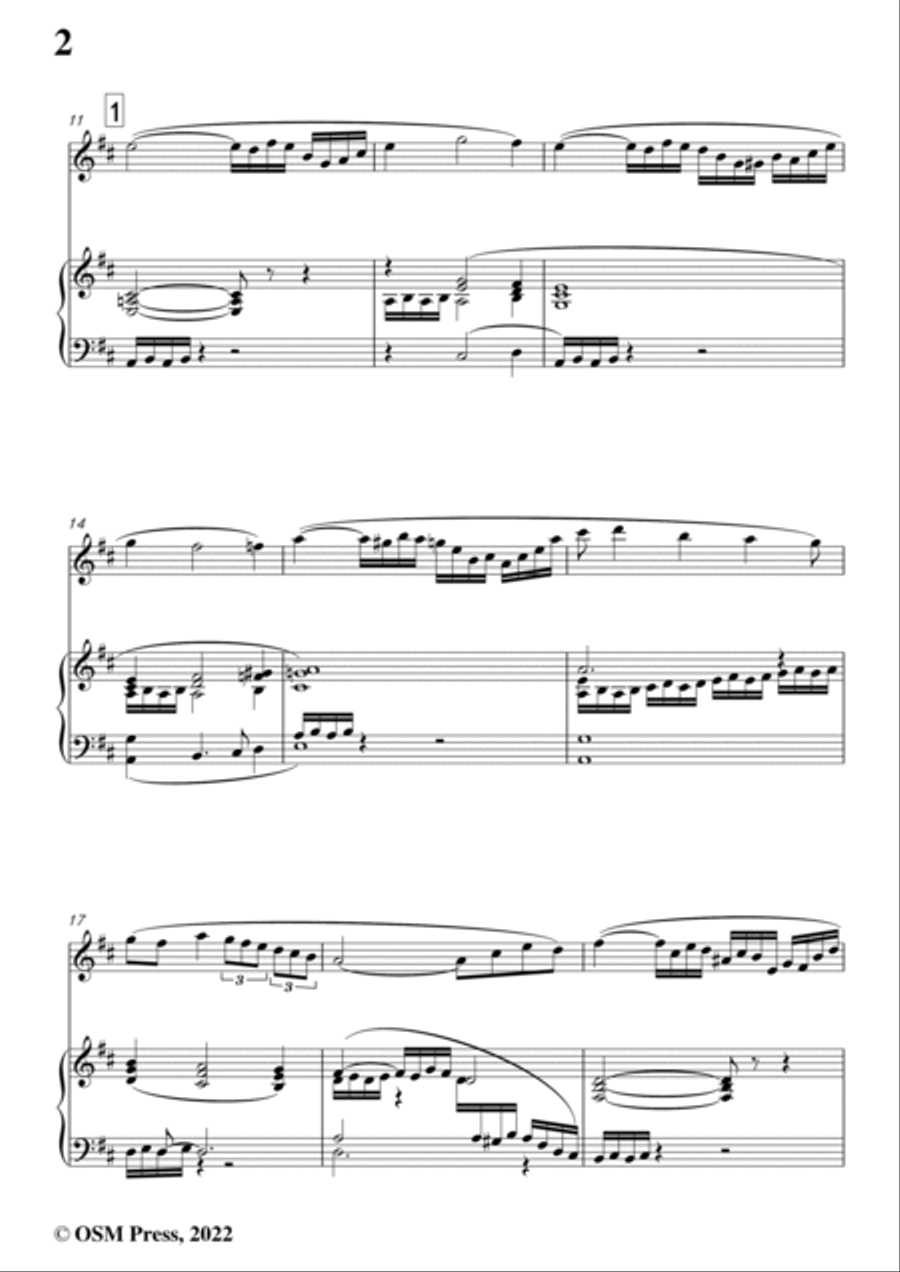 Richard Strauss-Oboe Concerto,TrV 292,for Oboe and Piano Piano scores gallery preview page 4