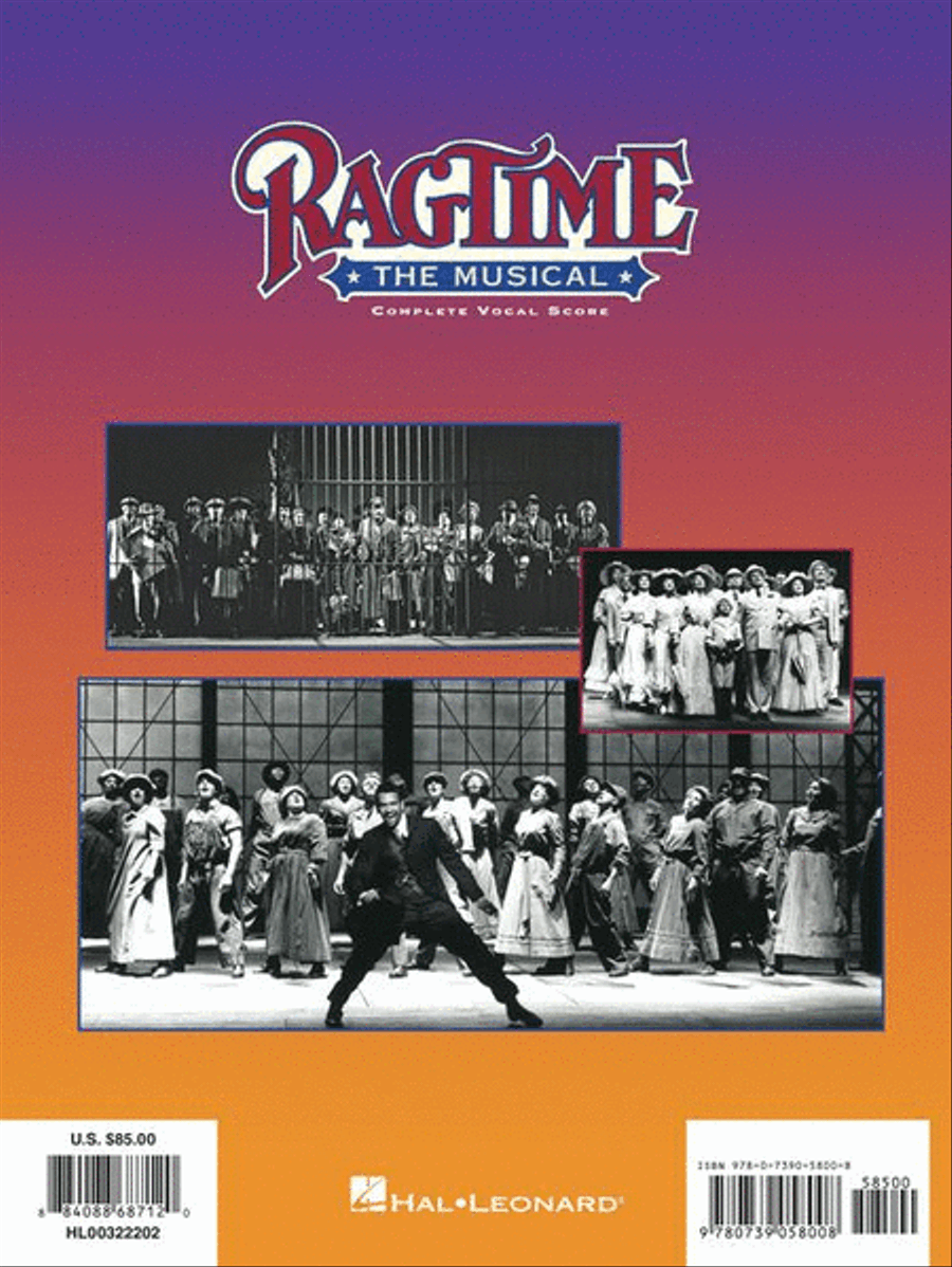 Ragtime the Musical Ragtime the Musical Piano, Vocal, Guitar scores gallery preview page 15