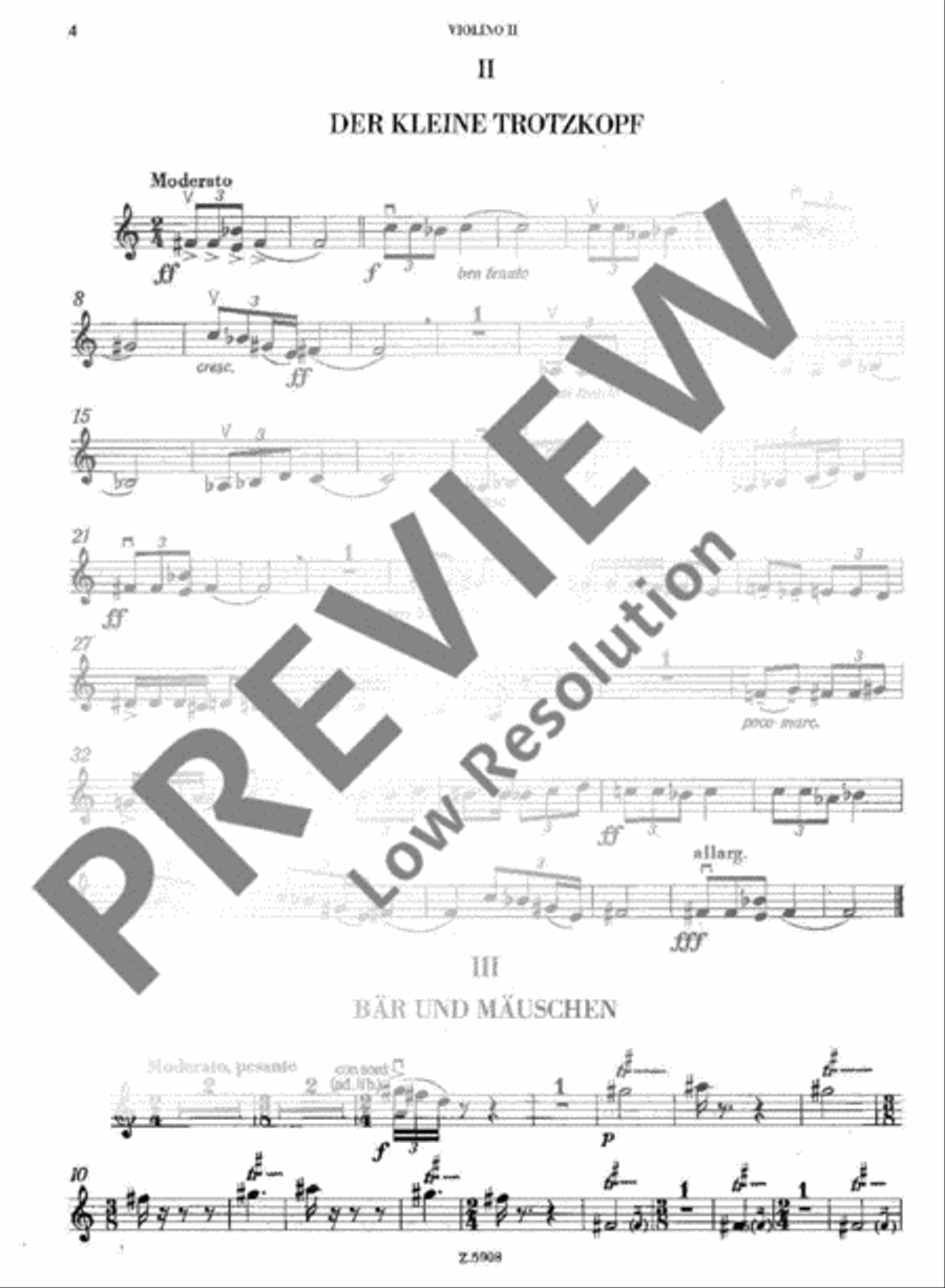 Heitere Suite Heitere Suite Violin scores gallery preview page 5