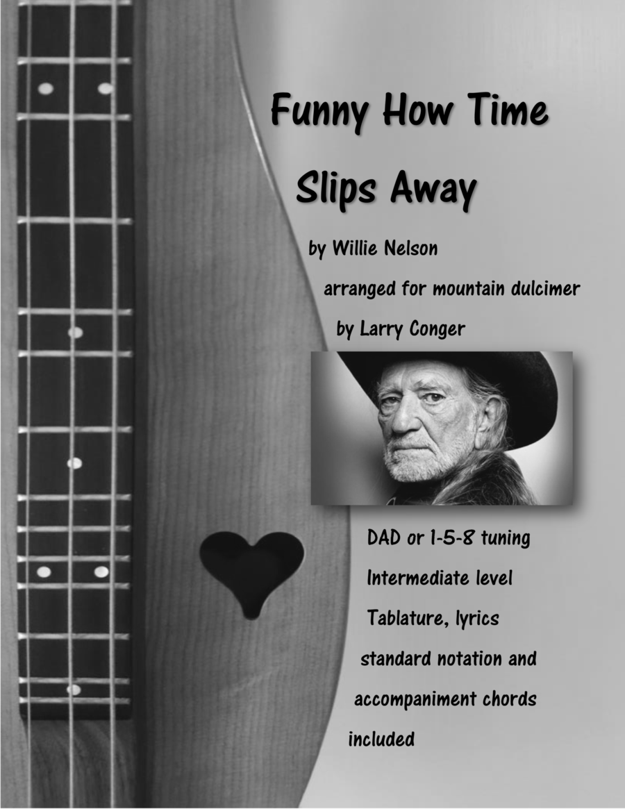 Funny How Time Slips Away Dulcimer scores gallery preview page 1