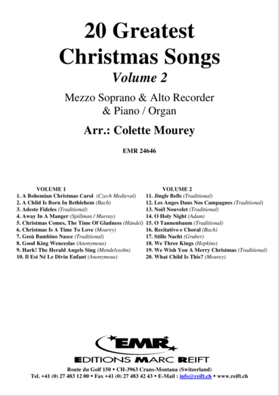 20 Greatest Christmas Songs Vol. 2 image number null