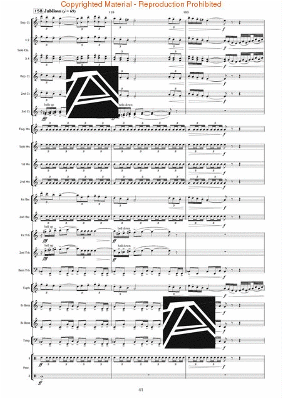 Surround Sound Brass Band scores gallery preview page 42