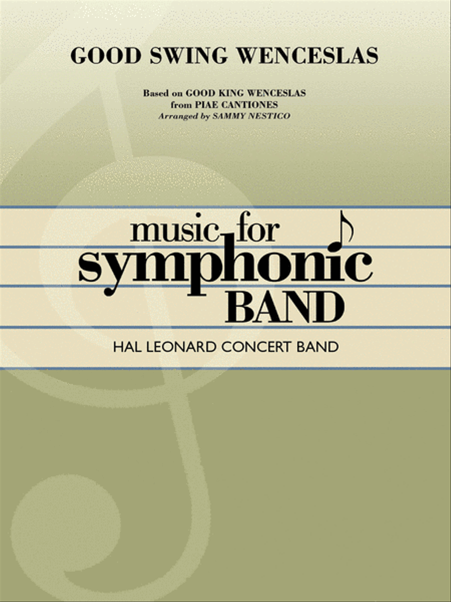 Good Swing Wenceslas Concert Band scores gallery preview page 1