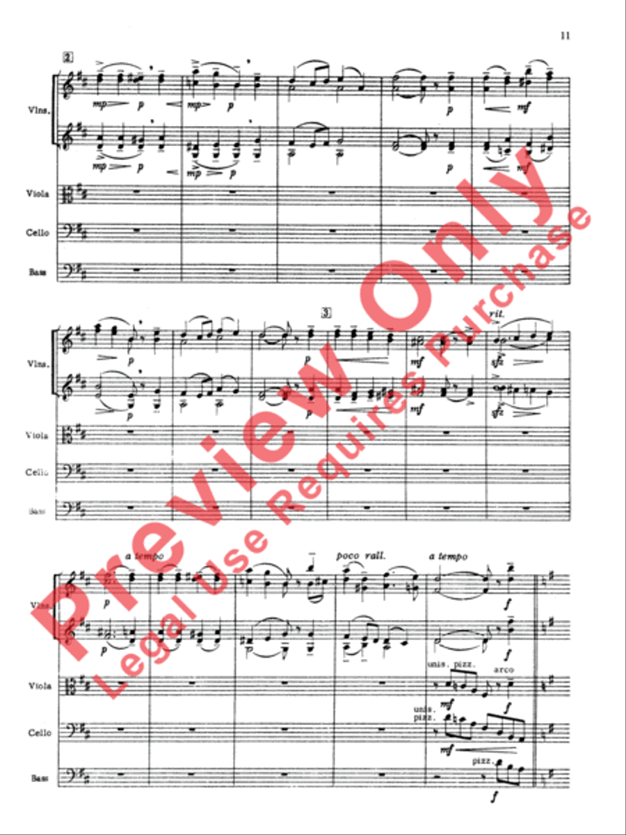 Suite of Carols String Orchestra scores gallery preview page 12