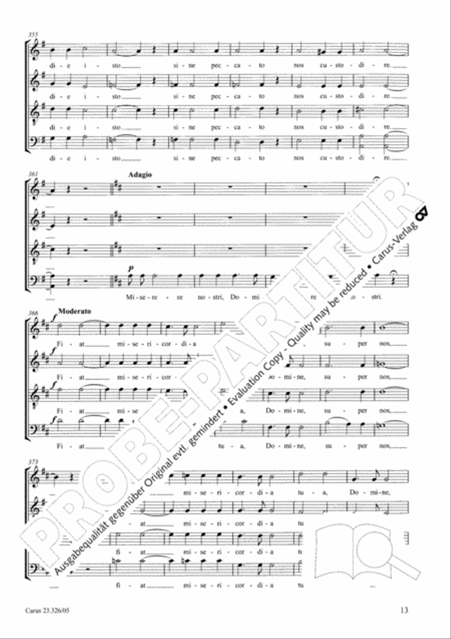 Te Deum 4-Part scores gallery preview page 14