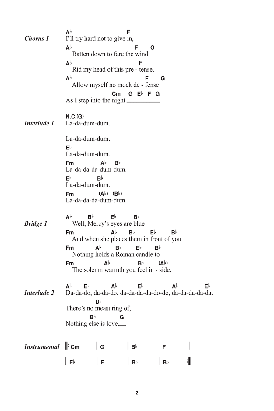 Saint Simon Acoustic Guitar scores gallery preview page 2