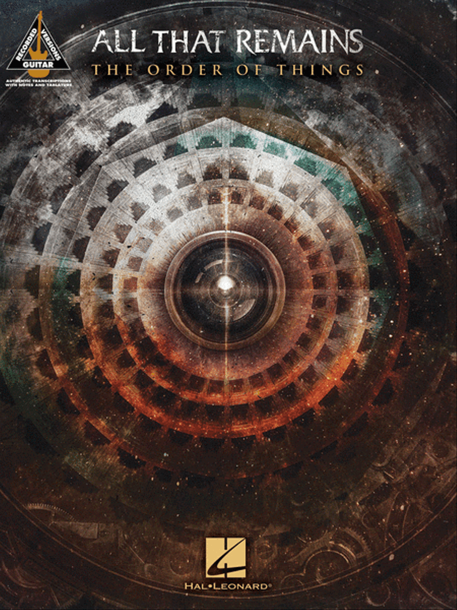 All That Remains - The Order of Things Electric Guitar scores gallery preview page 1