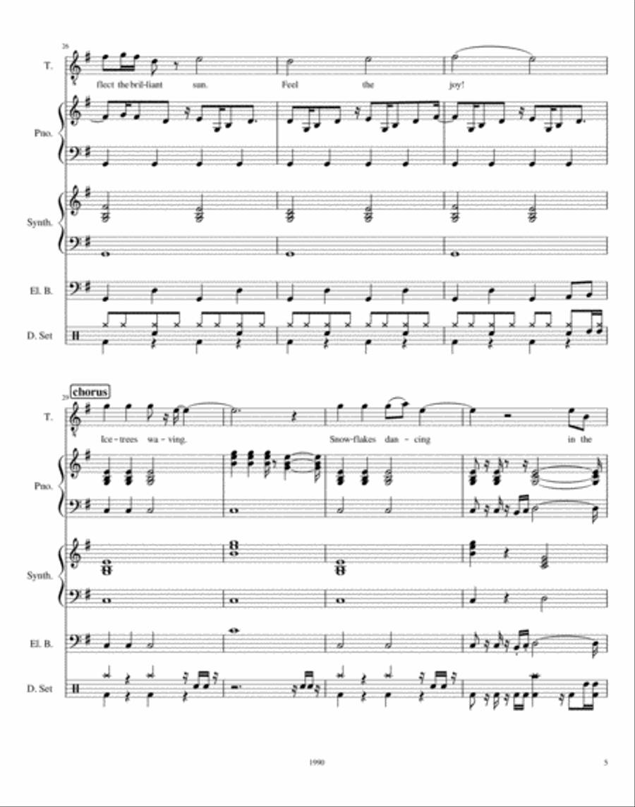 Winterwind Unison Choir scores gallery preview page 5