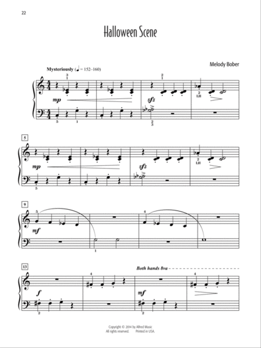 Melody Bober's Favorite Solos 1-3 (Value Pack) Easy Piano scores gallery preview page 17