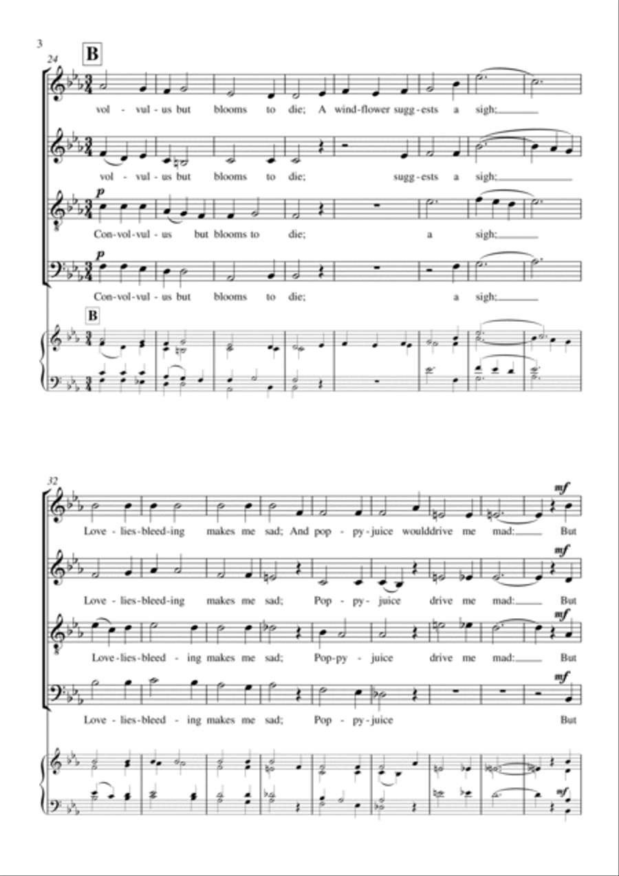 Give Me Holly 4-Part scores gallery preview page 4