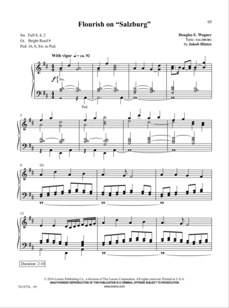 Easy Organ Library, Vol. 60 Organ Solo scores gallery preview page 36