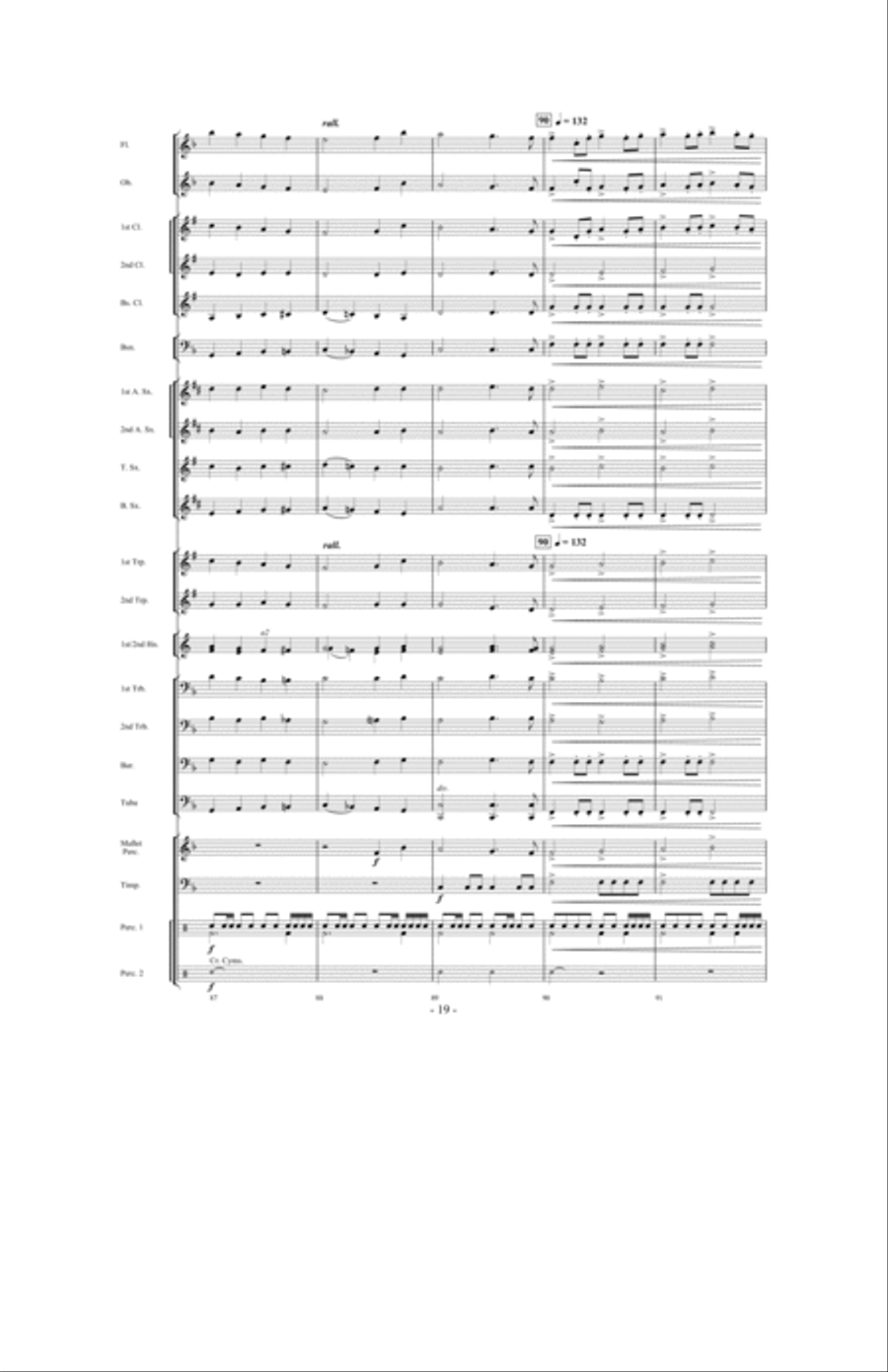 The Gift of Christmas The Gift of Christmas Concert Band scores gallery preview page 18