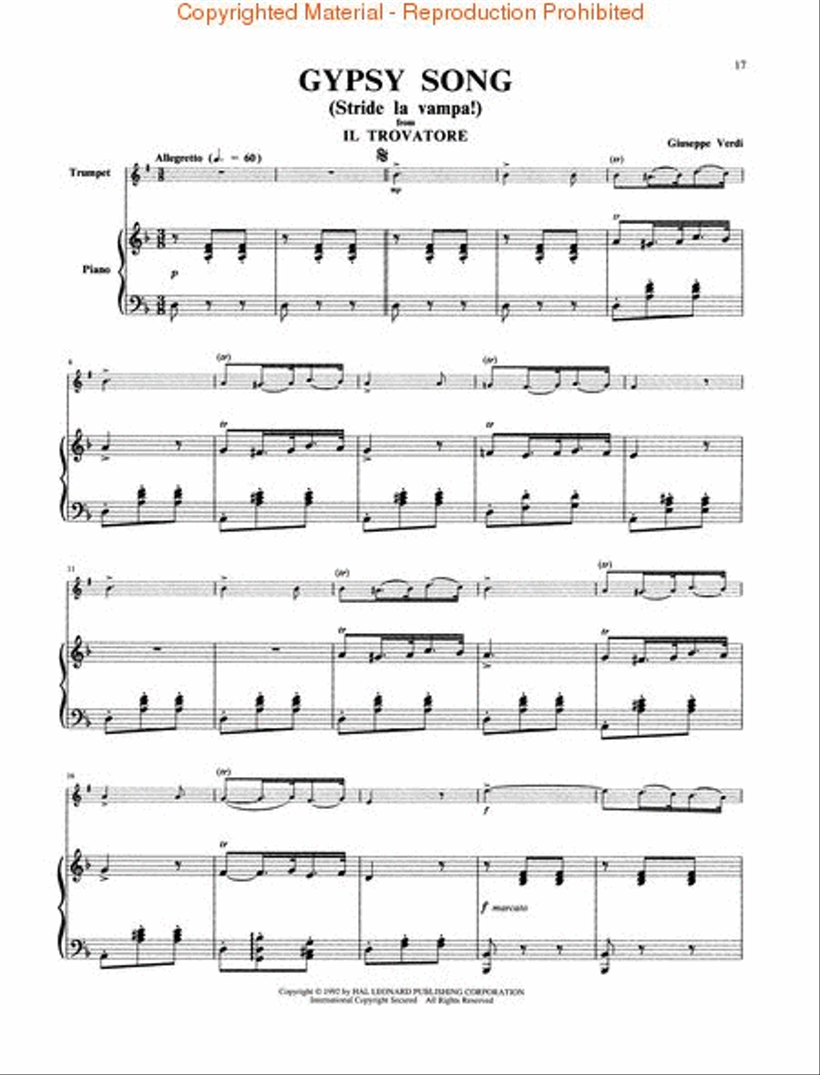Canadian Brass Book of Intermediate Trumpet Solos Trumpet Solo scores gallery preview page 3
