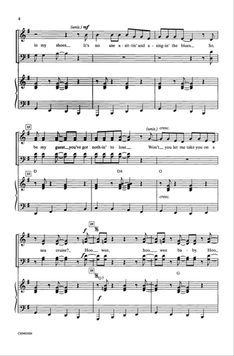 Sea Cruise Sea Cruise 4-Part scores gallery preview page 3