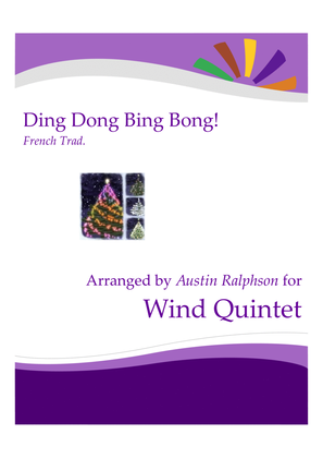 Book cover for Ding Dong, Bing Bong! - wind quintet