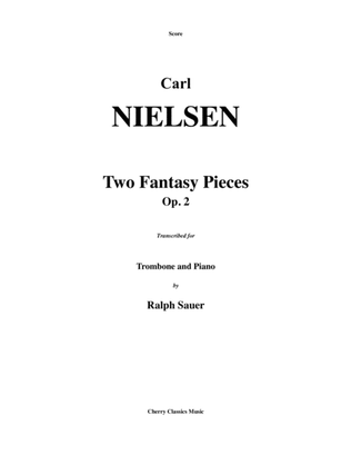 Book cover for Two Fantasy Pieces, Op. 2 for Trombone & Piano