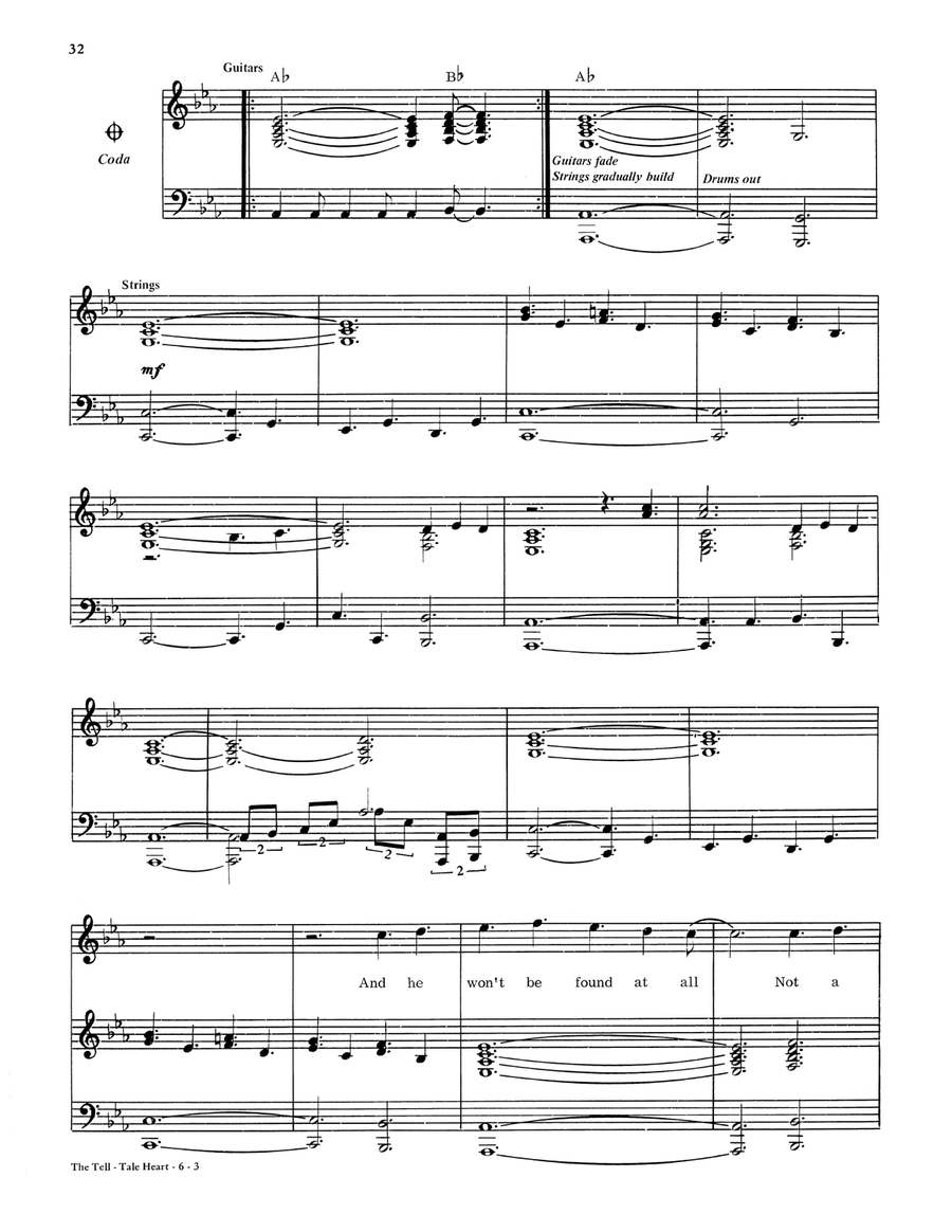 The Tell-Tale Heart Voice scores gallery preview page 3