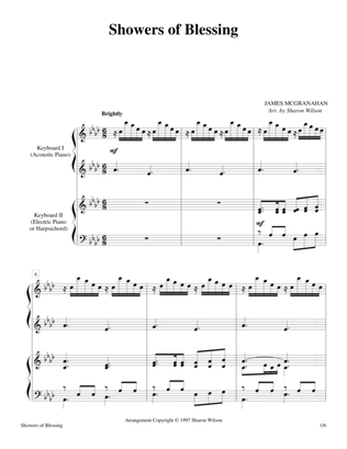 Showers of Blessing (2 Pianos, 4 Hands)