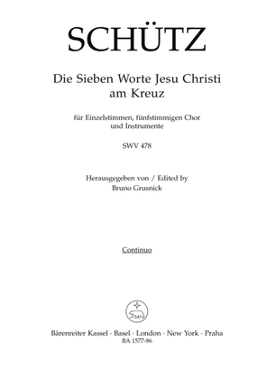 Die sieben Worte Jesu Christi am Kreuz (The Seven Last Words of Christ) for Voices, five part Choir and Instruments SWV 478