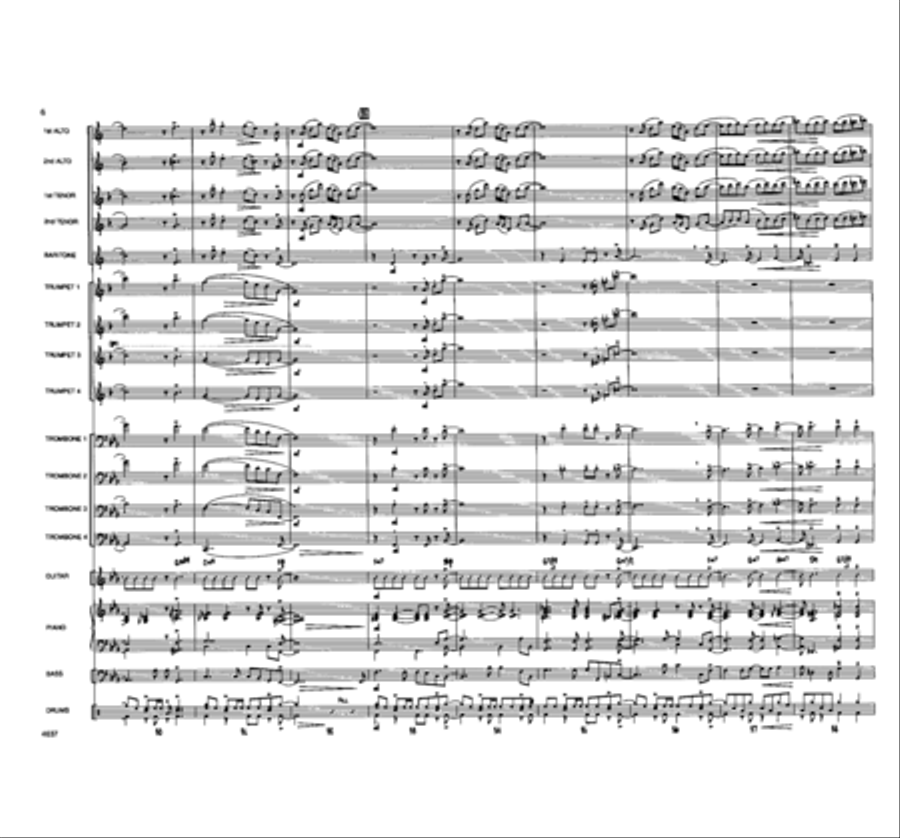 Night Rider Jazz Ensemble scores gallery preview page 5