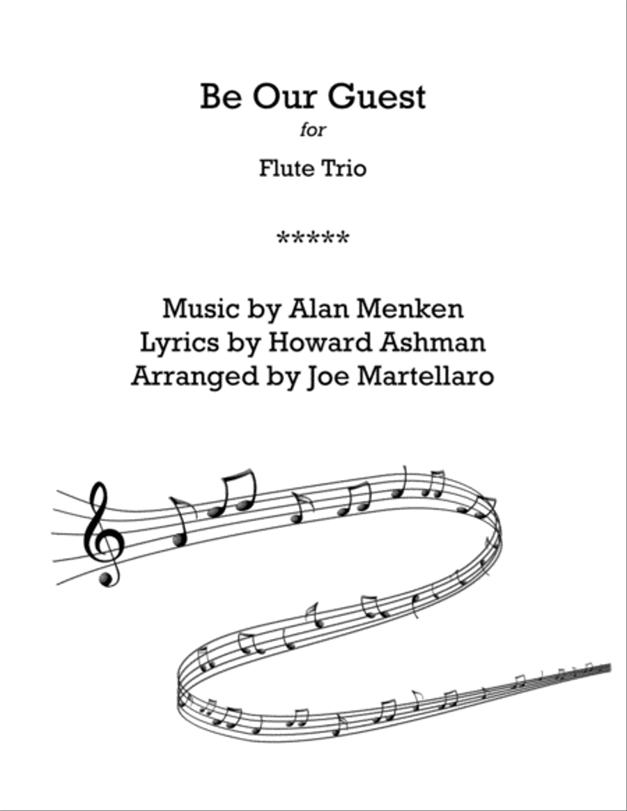 Be My Guest Woodwind Trio scores gallery preview page 1