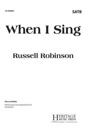 When I Sing