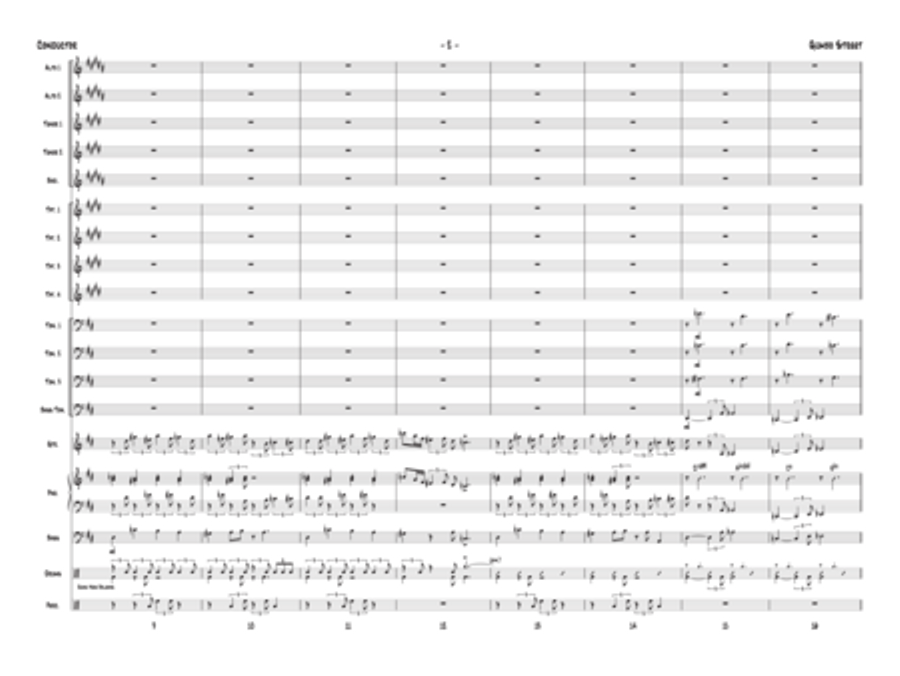 Gumbo Street Gumbo Street Jazz Ensemble scores gallery preview page 3