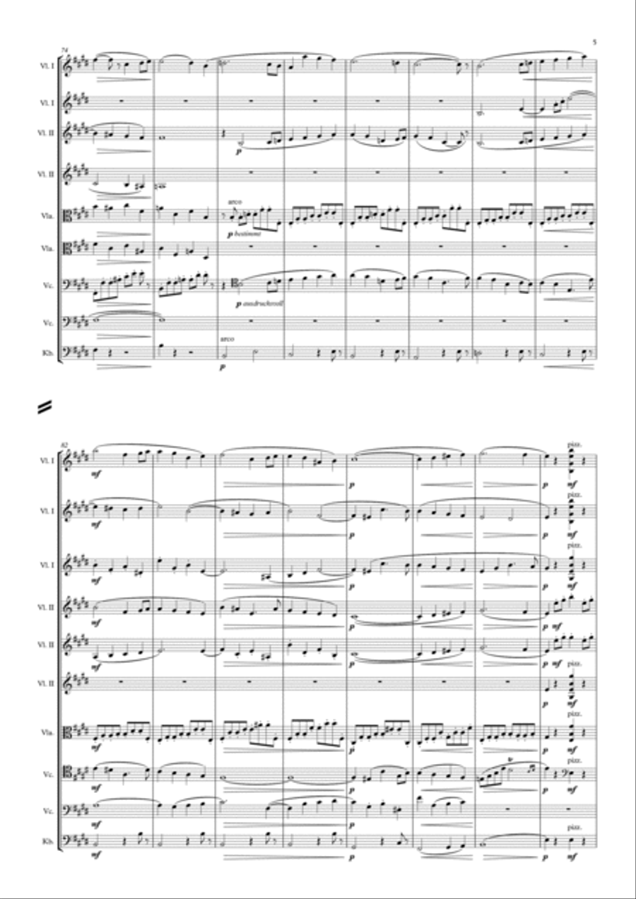 Hänsel und Gretel (Suite) String Orchestra scores gallery preview page 5