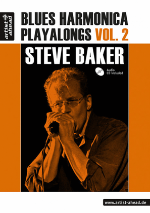 Book cover for Blues Harmonica Playalongs 2 Vol. 2