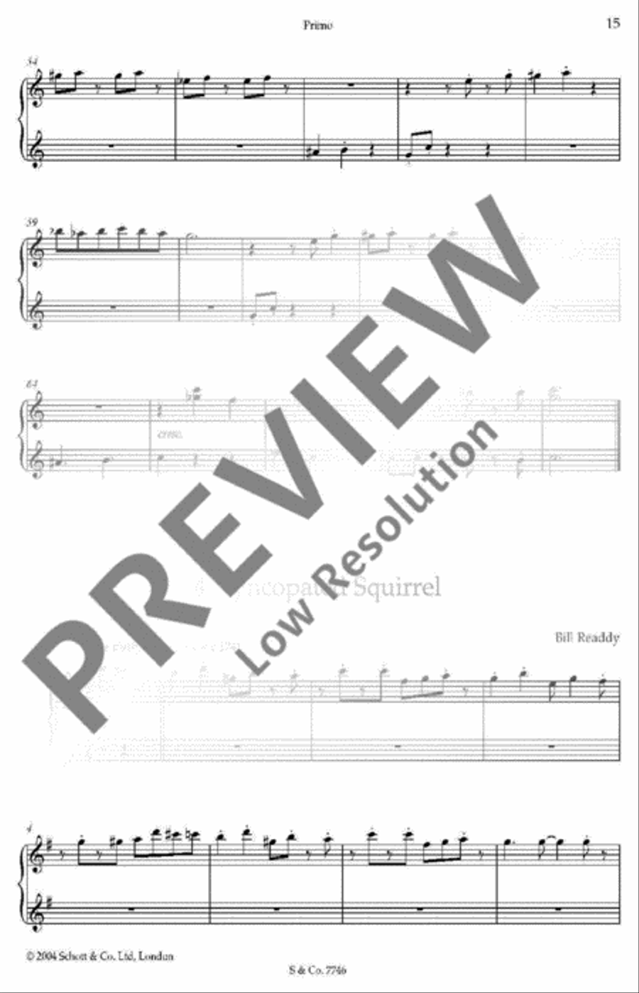 Easy Jazzy Piano Duets Piano Duet scores gallery preview page 11