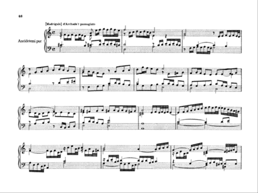 Frescobaldi: First Book of Toccatas and Partitas for Organ or Cembalo (Volume II) Organ scores gallery preview page 1