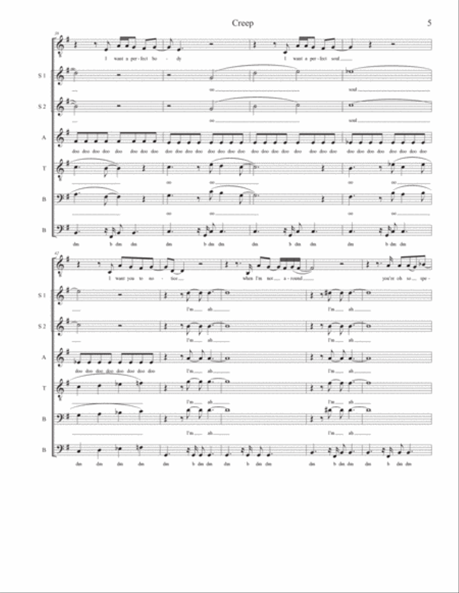 Creep Creep Divisi scores gallery preview page 5