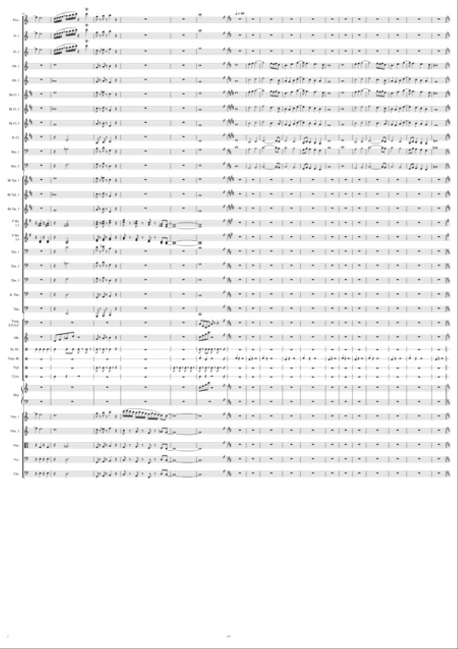 The Vision Quest The Vision Quest Full Orchestra scores gallery preview page 6